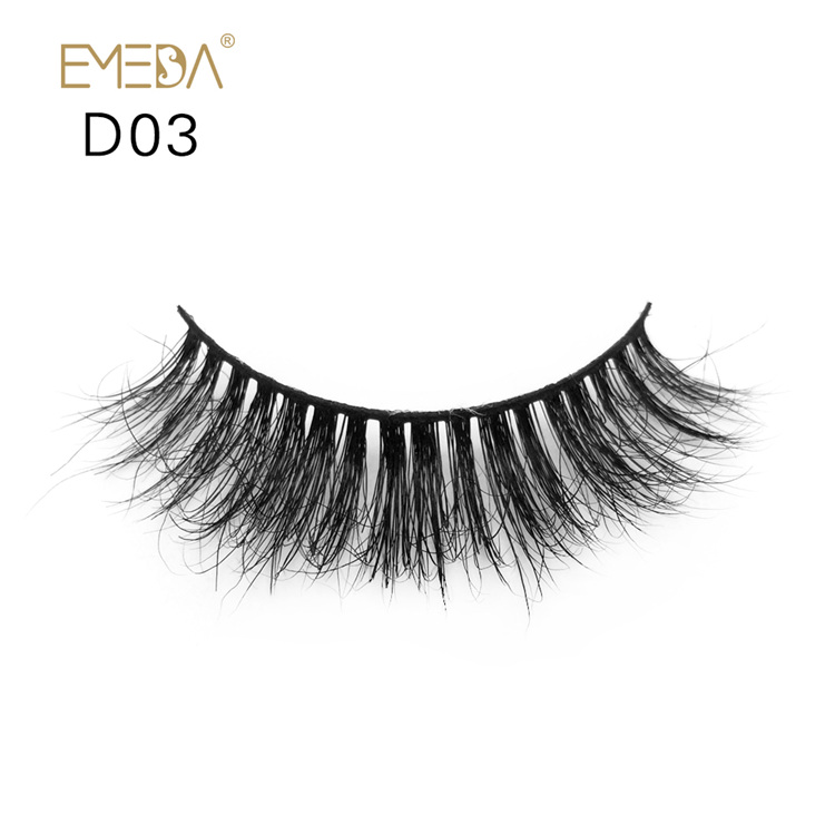 3D Mink Eyelashes,Strips Individual Mink Eyelash Private Label YH013